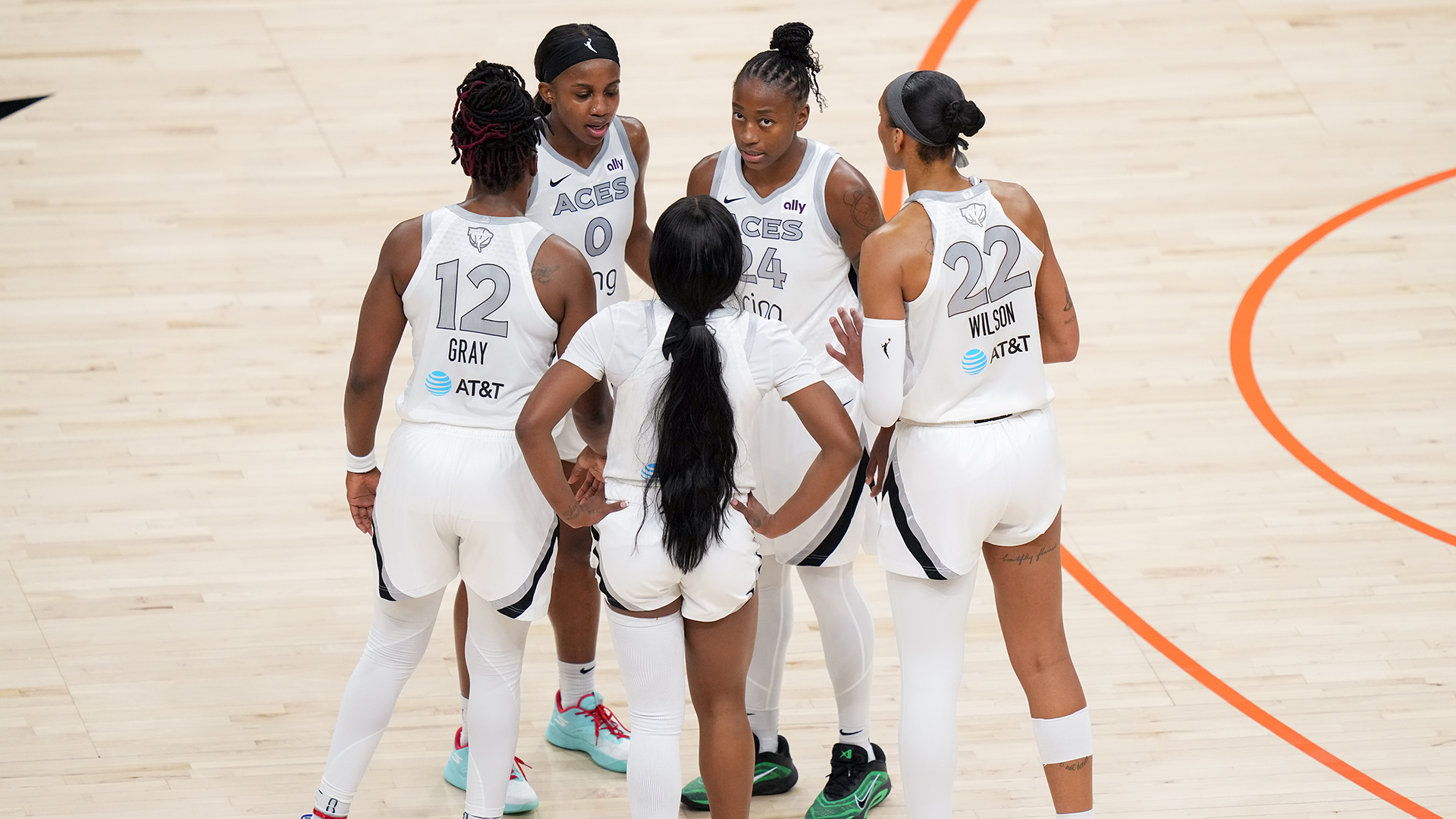 GALLERY: Aces 97, Mercury 86 | Finals Game 4 (10/10/2025)
